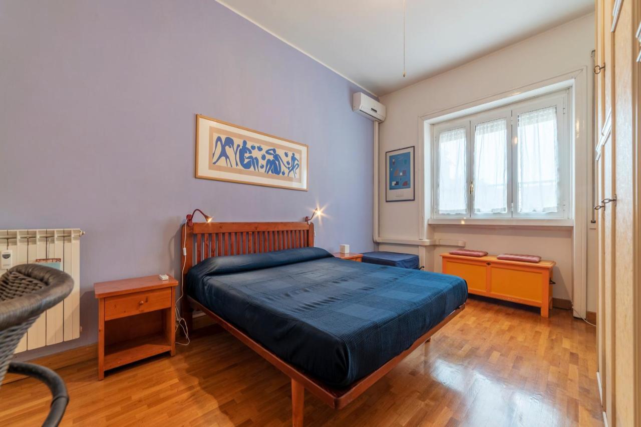 Roomy And Bright Apartment With Terrace Rome Luaran gambar
